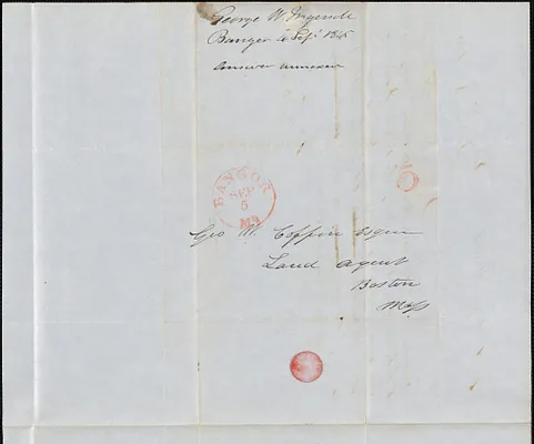 George Ingersoll to George Coffin, 4 September 1845