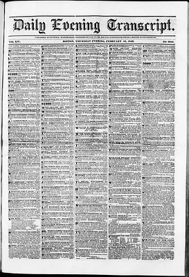 Daily Evening Transcript