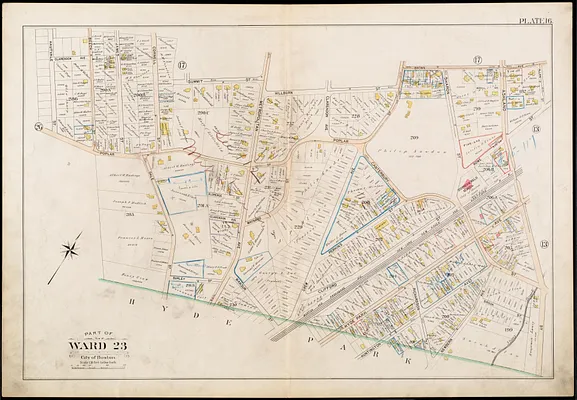 Atlas of the city of Boston, West Roxbury