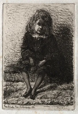 Twelve Etchings from Nature:  Little Arthur