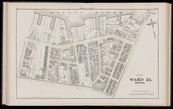 Atlas of the county of Suffolk, Massachusetts : vol. 6th including the late city of Charlestown, now wards 20,21 and 22, city of Boston : from actual survey & official records