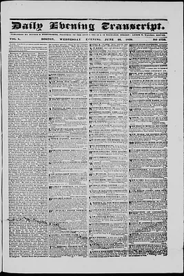 Daily Evening Transcript