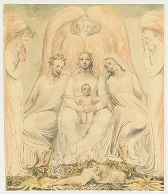 The Holy Family (Christ in the Lap of Truth)