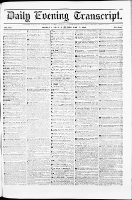 Daily Evening Transcript