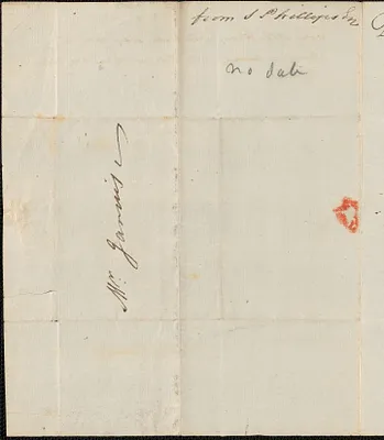 Samuel Phillips to Leonard Jarvis, no date