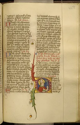 Leaf from Breviary