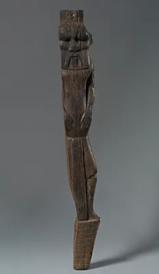 Chair or Bed Leg with the God Bes