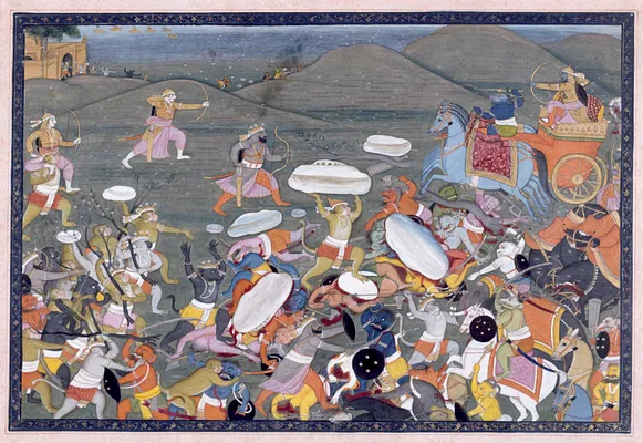 Lakshmana Fights Indrajit