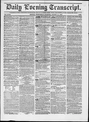 Daily Evening Transcript