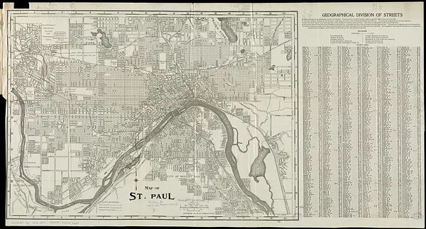 Map of St. Paul