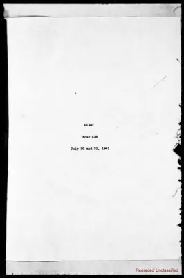 Volume 426, July 30 – July 31, 1941