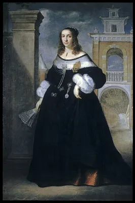Portrait of Margherita, Wife of Baldassare Vandergoes