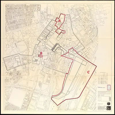 Central business district urban renewal area Massachusetts r-82 A,B,C