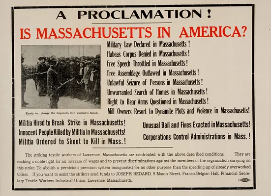 A proclamation! Is Massachusetts in America?
