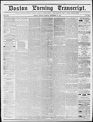Boston Evening Transcript