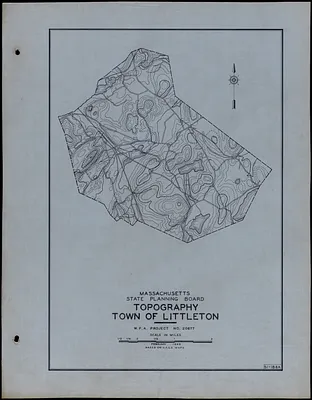 Topography Town of Littleton
