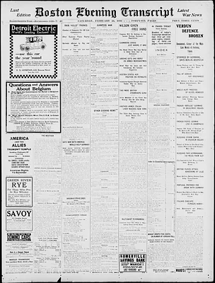 Boston Evening Transcript