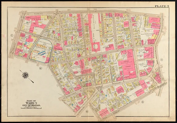 Atlas of the city of Boston, Roxbury