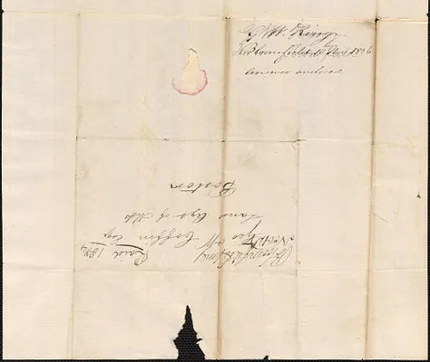 G.W. King to George W. Coffin, 10 November 1836