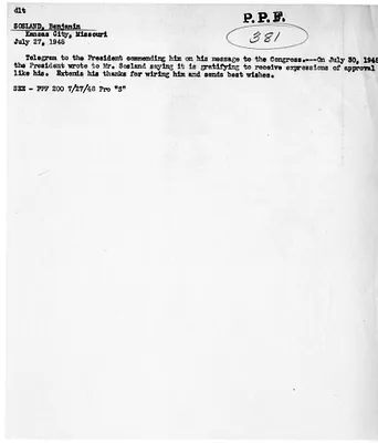 Cross Reference Memorandum