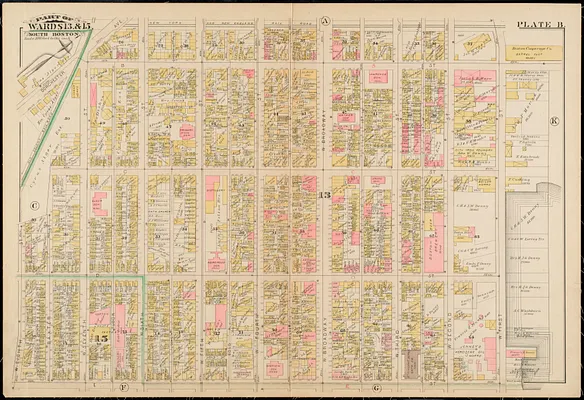 Atlas of the city of Boston : South & East Boston