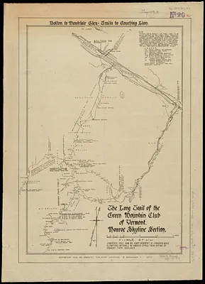 The Long Trail of the Green Mountain Club