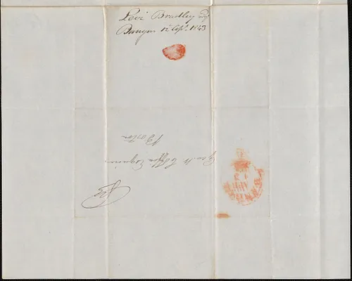 Levi Bradley to George Coffin, 12 April 1843