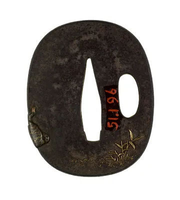 Tsuba with a Tiger