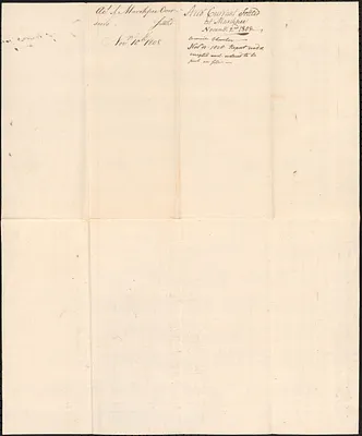 Mashpee Accounts, 1807-1808