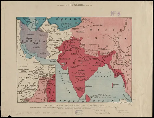 The British and Russian frontiers in Central Asia