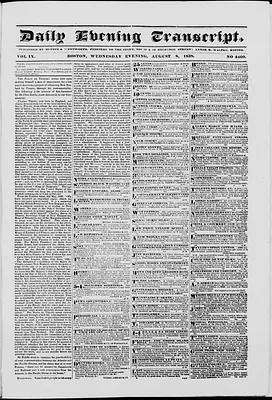 Daily Evening Transcript