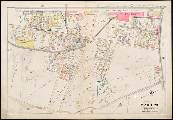 Atlas of the city of Boston, West Roxbury