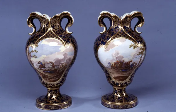 Pair of Vases (Vases à oreilles)