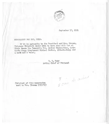 Memorandum from R. D. Muir to Edith Helm