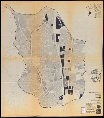 Jamaica Plain urban renewal area r-49