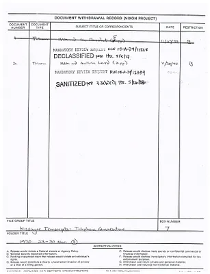 November 23-30, 1970 [1 of 2]