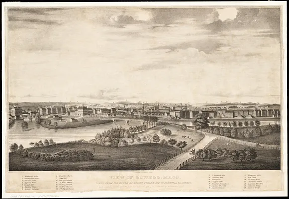 View of Lowell, Mass