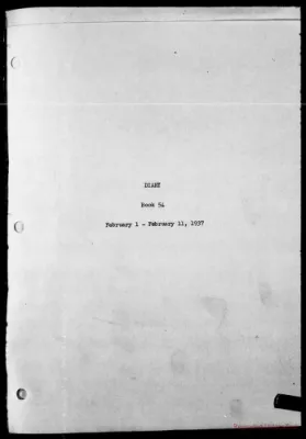 Volume 54, February 1 – February 11, 1937