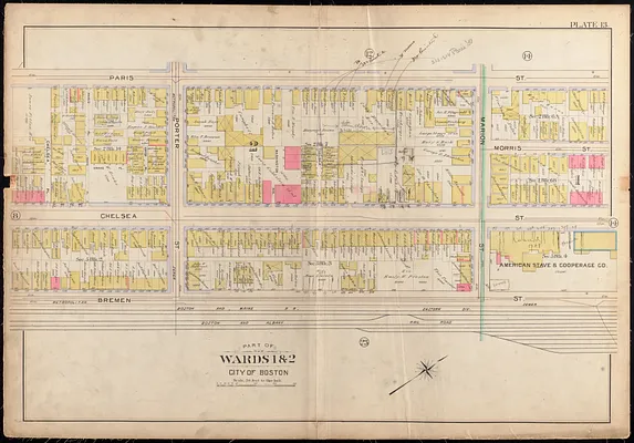 Atlas of the city of Boston, East Boston
