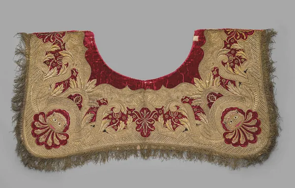 Gold Embroidered Saddle Ornament