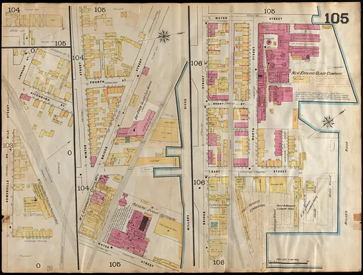 Insurance maps of Boston volume 4 : comprising portions of Charlestown, East Cambridge, Cambridge Port, Old Cambridge & Somerville