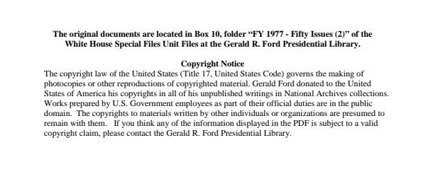 FY 1977 - 12/75 - Fifty Issues (2)