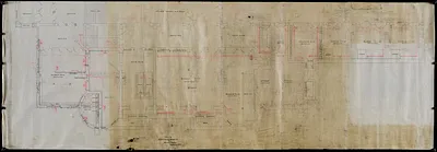 Plan of steam heating aparatus