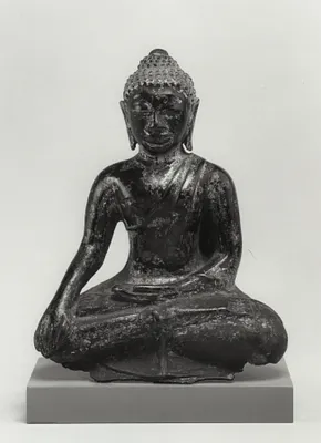 Seated Buddha in ""Maravijaya""