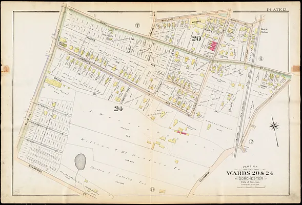 Atlas of the city of Boston : Dorchester, Mass.