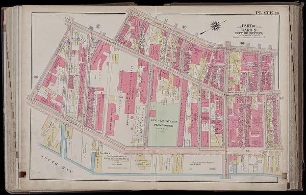 Atlas of the city of Boston, Boston proper and Back Bay : from actual surveys and official plans