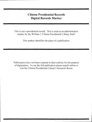 Brookings Institute Media Guide 1993-1994 [loose]