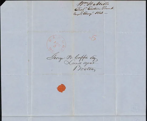 William H. Mills to George Coffin, 7 August 1848