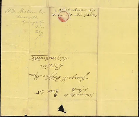 N.D. Matton to George Coffin, 7 February 1837