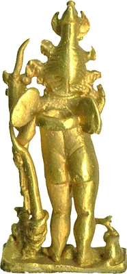 Pendant, Harpocrates with Anubis and Horus Falcom